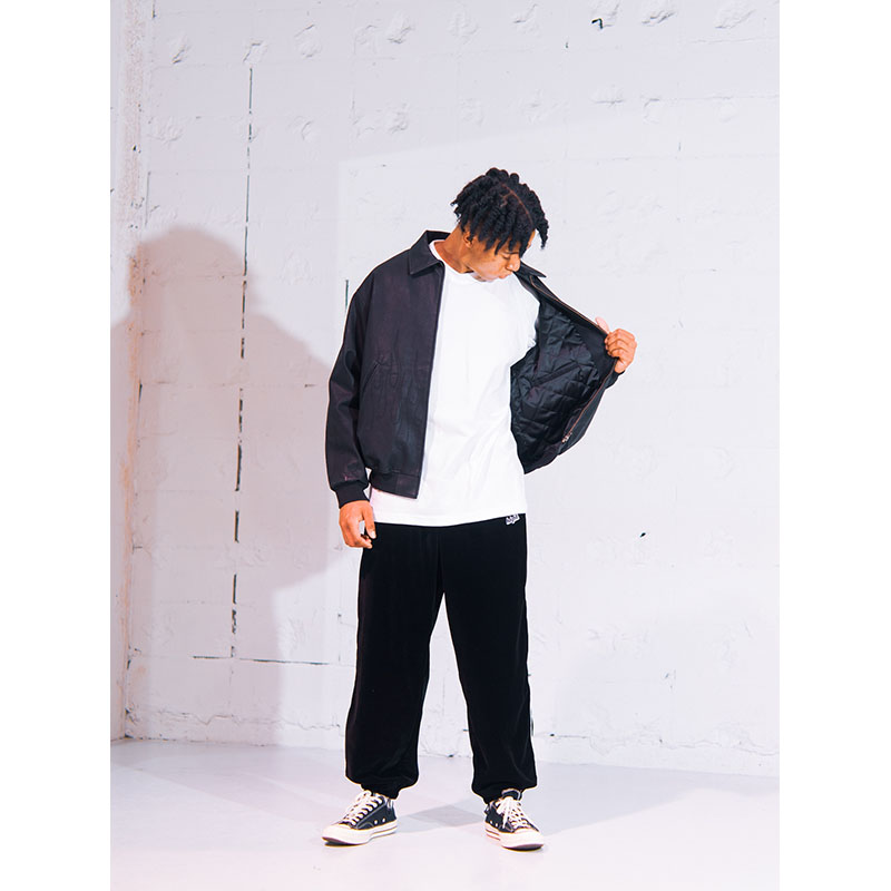 HAIGHT(ヘイト)/ PU LEATHER JACKET -BLACK-