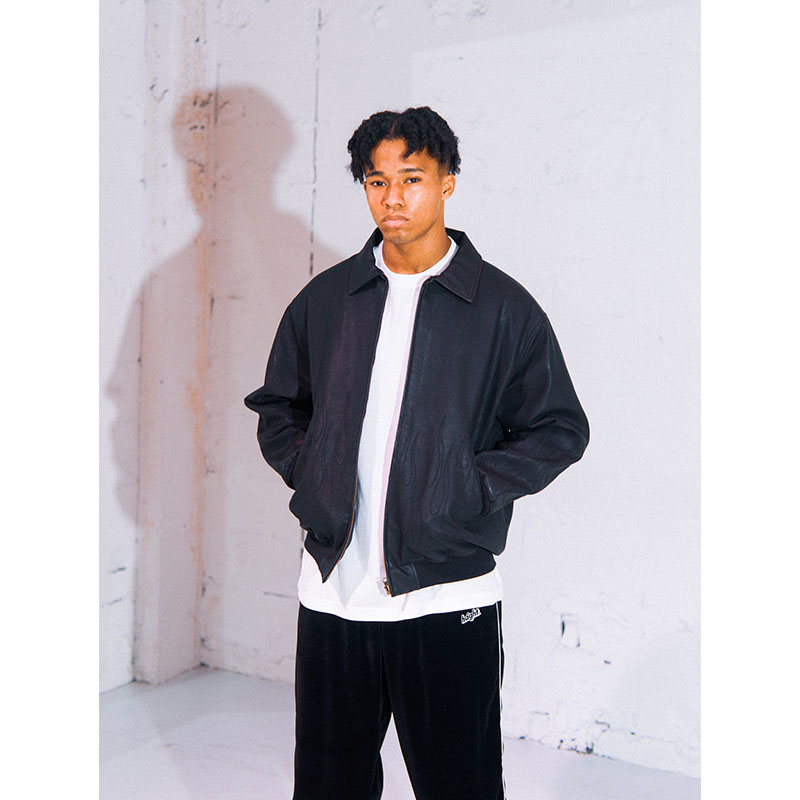 HAIGHT(ヘイト)/ PU LEATHER JACKET -BLACK-