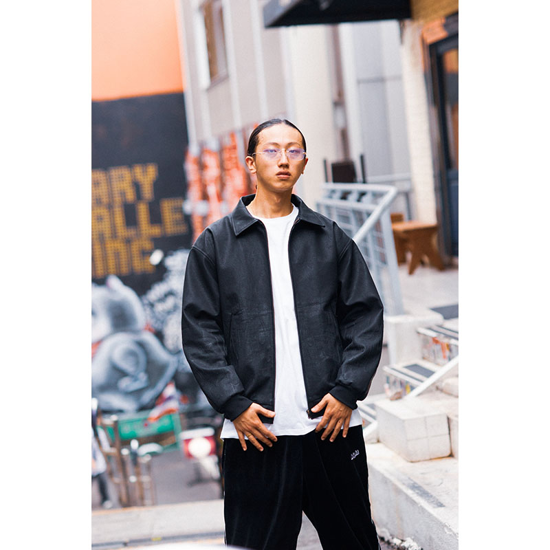 HAIGHT(ヘイト)/ PU LEATHER JACKET -BLACK-