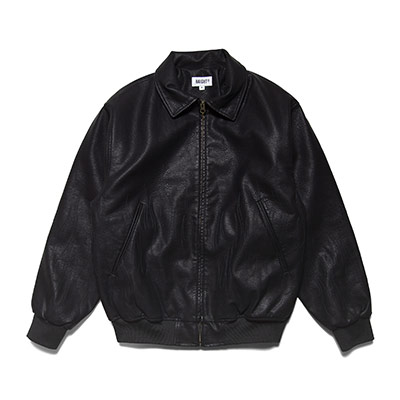 HAIGHT(ヘイト)/ PU LEATHER JACKET -BLACK-