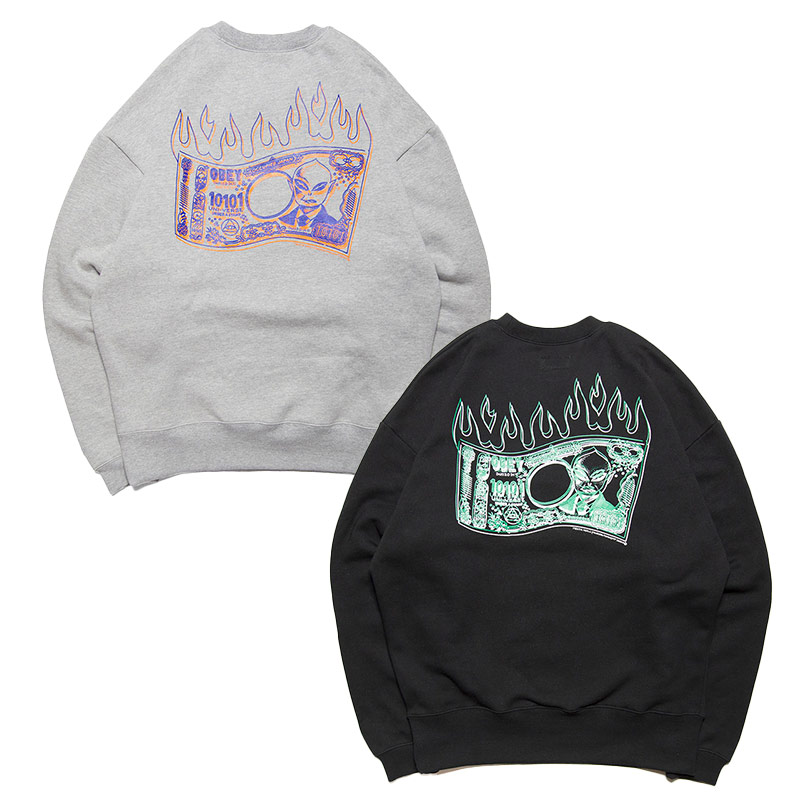 HAIGHT(ヘイト)/ HAIGHT /ALIEN BILL CREWNECK SWEAT -2COLOR-