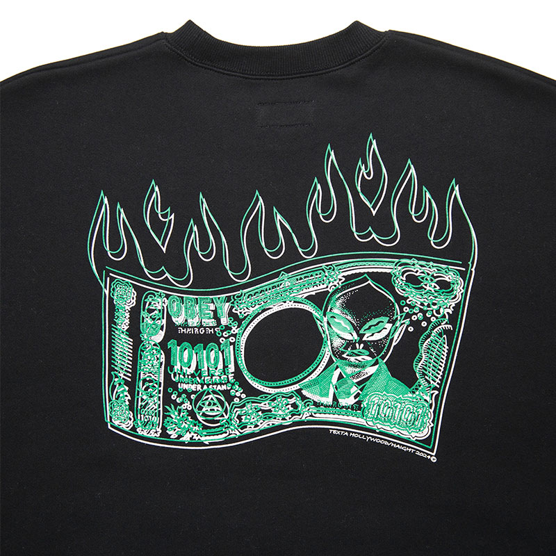 HAIGHT(ヘイト)/ HAIGHT /ALIEN BILL CREWNECK SWEAT -2COLOR-