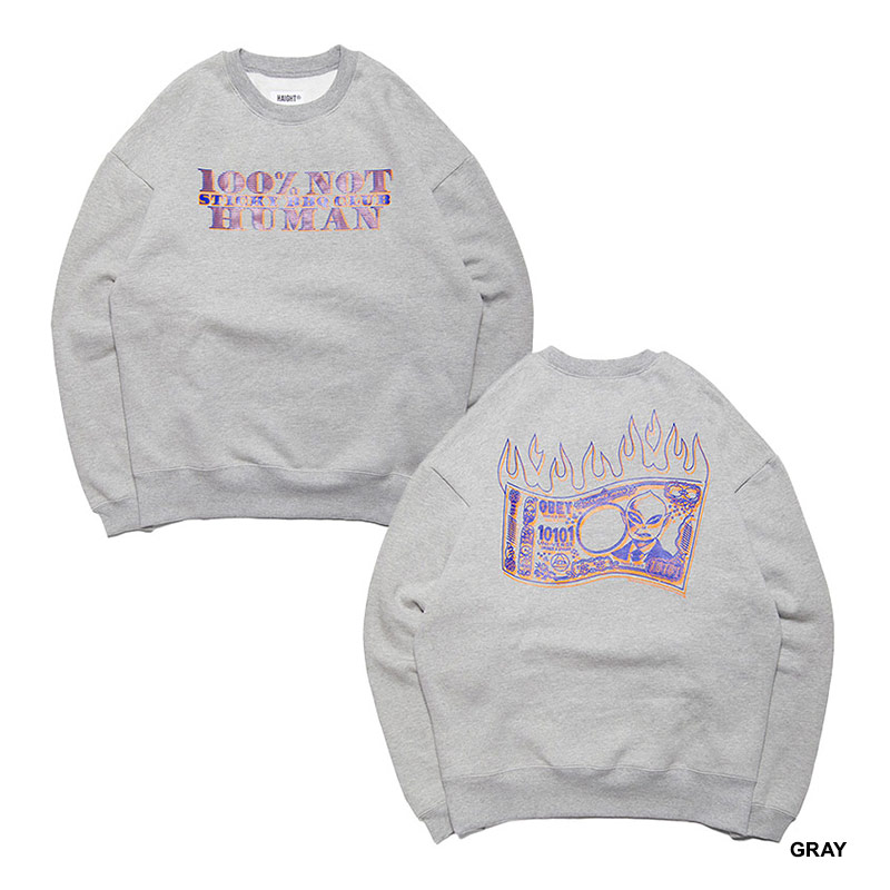 HAIGHT(ヘイト)/ HAIGHT /ALIEN BILL CREWNECK SWEAT -2COLOR-