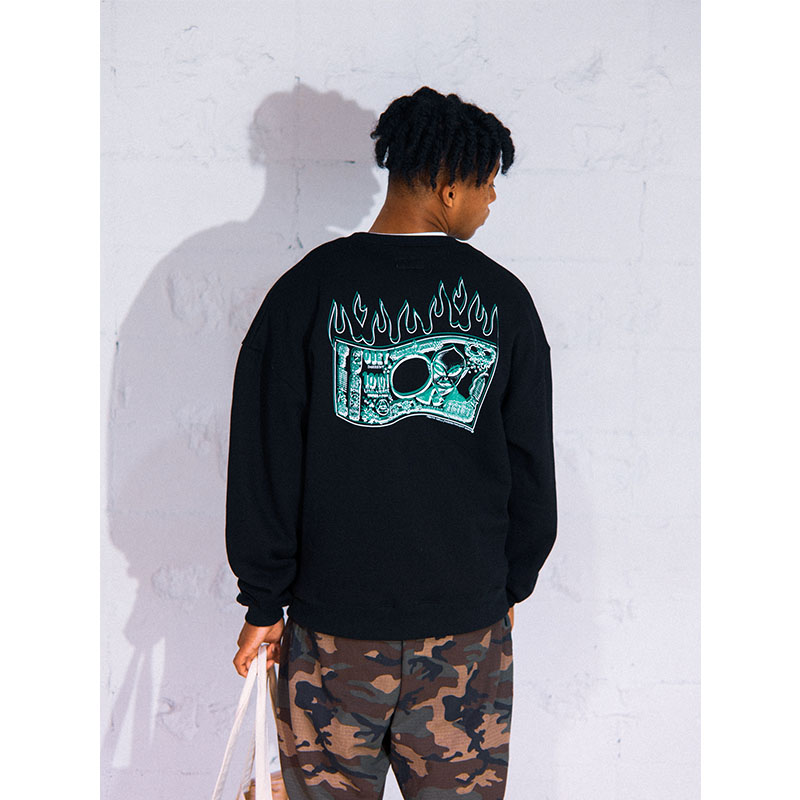 HAIGHT(ヘイト)/ HAIGHT /ALIEN BILL CREWNECK SWEAT -2COLOR-