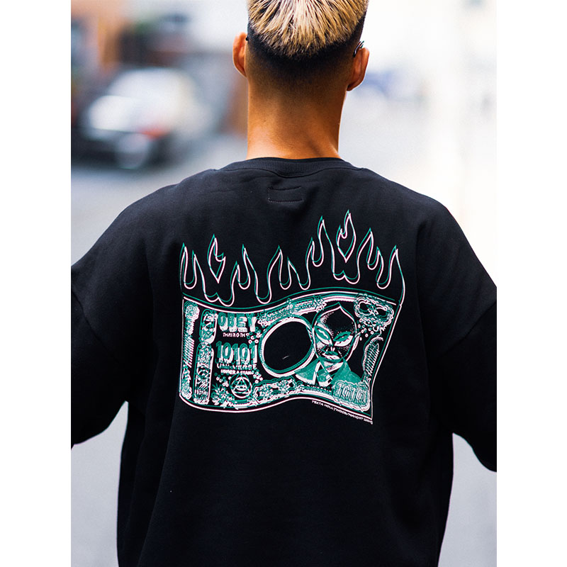 HAIGHT(ヘイト)/ HAIGHT /ALIEN BILL CREWNECK SWEAT -2COLOR-