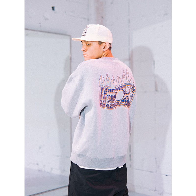 HAIGHT(ヘイト)/ HAIGHT /ALIEN BILL CREWNECK SWEAT -2COLOR-