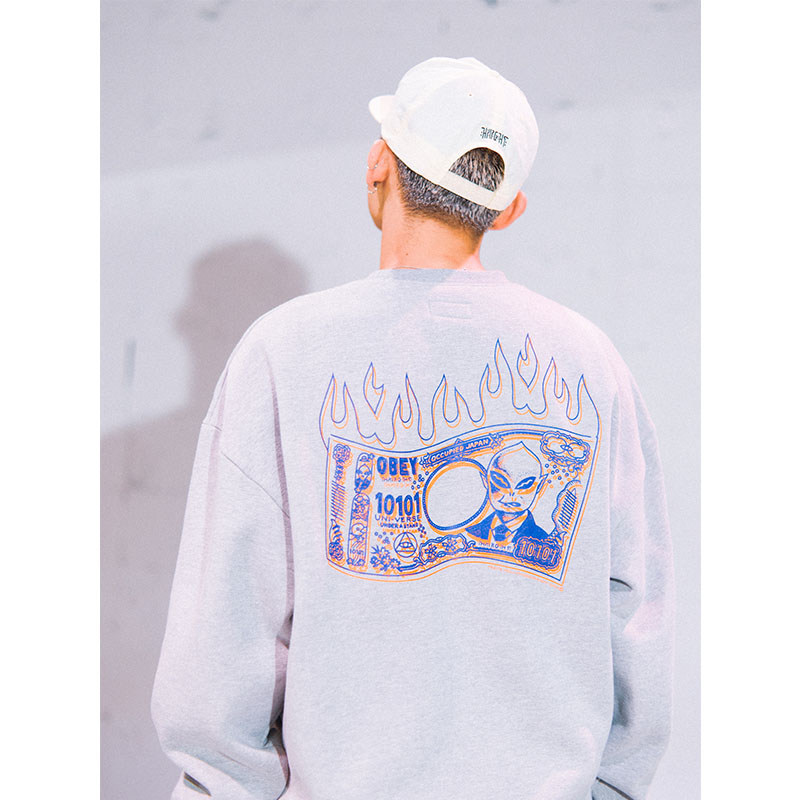 HAIGHT(ヘイト)/ HAIGHT /ALIEN BILL CREWNECK SWEAT -2COLOR-