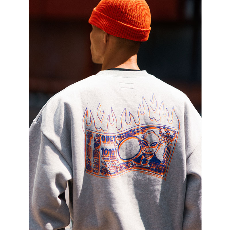 HAIGHT(ヘイト)/ HAIGHT /ALIEN BILL CREWNECK SWEAT -2COLOR-