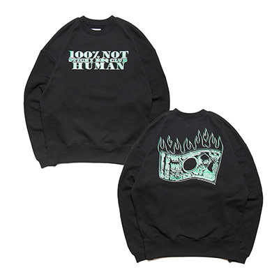 HAIGHT(ヘイト)/ HAIGHT /ALIEN BILL CREWNECK SWEAT -2COLOR-
