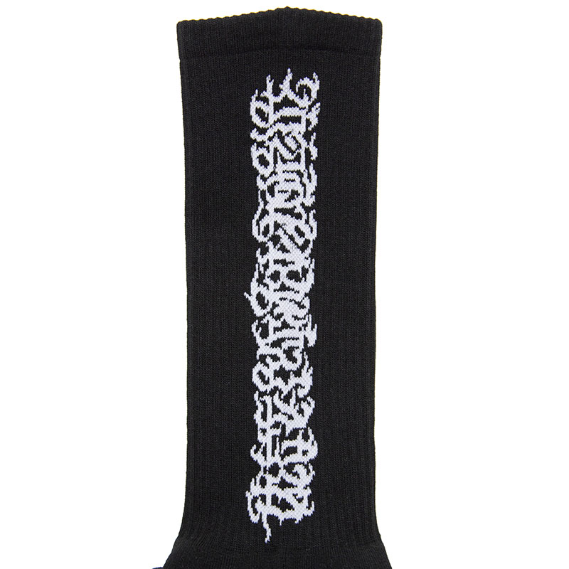 HAIGHT(ヘイト)/ [CASPER] FLAMES LOGO SOCKS -2COLOR-