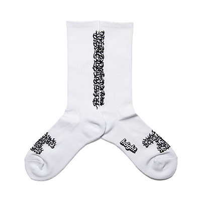 HAIGHT(ヘイト)/ [CASPER] FLAMES LOGO SOCKS -2COLOR-