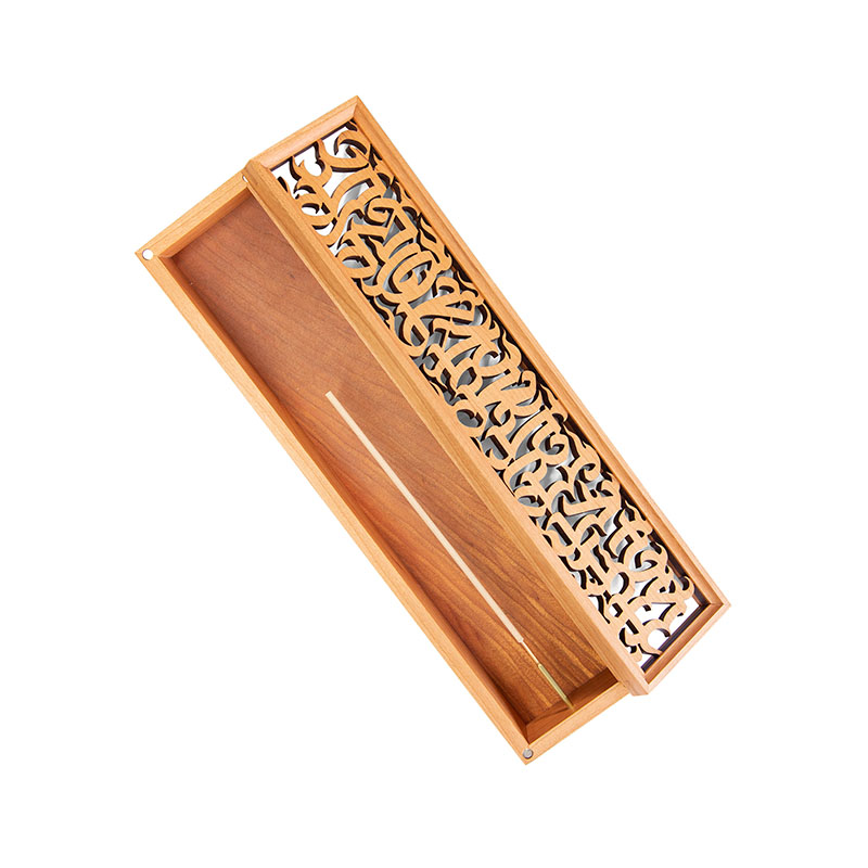 HAIGHT(ヘイト)/ [CASPER] FLAMES LOGO INCENSE HOLDER -NATURAL WOOD-