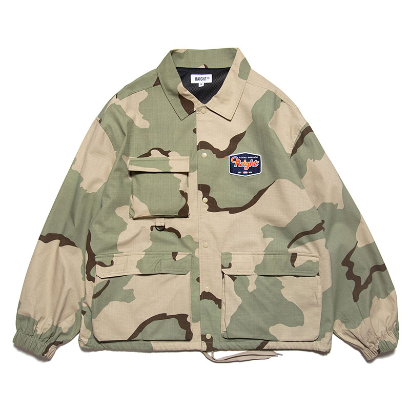 HAIGHT(ヘイト)/ CAMOUFLAGE WORKERS JACKET -2COLOR-(DESERT CAMO)