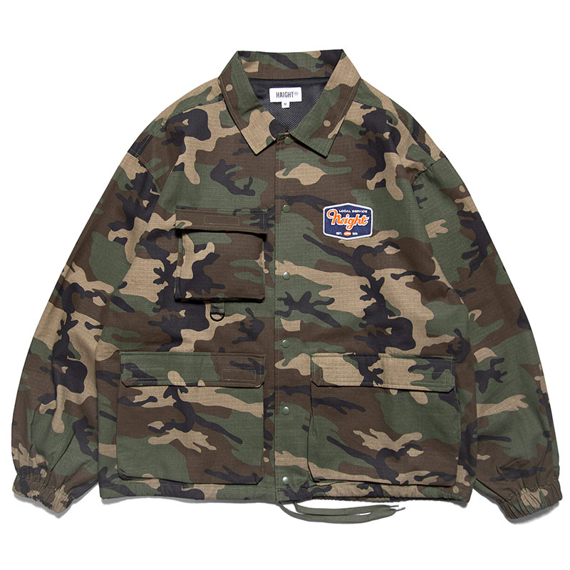 HAIGHT(ヘイト)/ CAMOUFLAGE WORKERS JACKET -2COLOR-(WOODLAND CAMO)