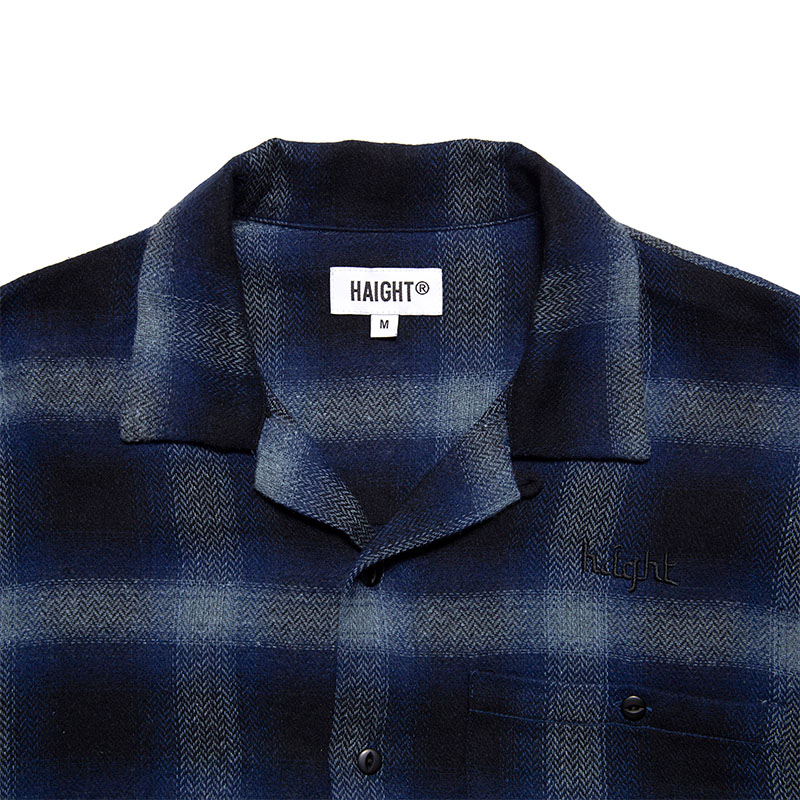 HAIGHT(ヘイト)/ OMBRE CHECK FLANNEL SHIRT -2COLOR-