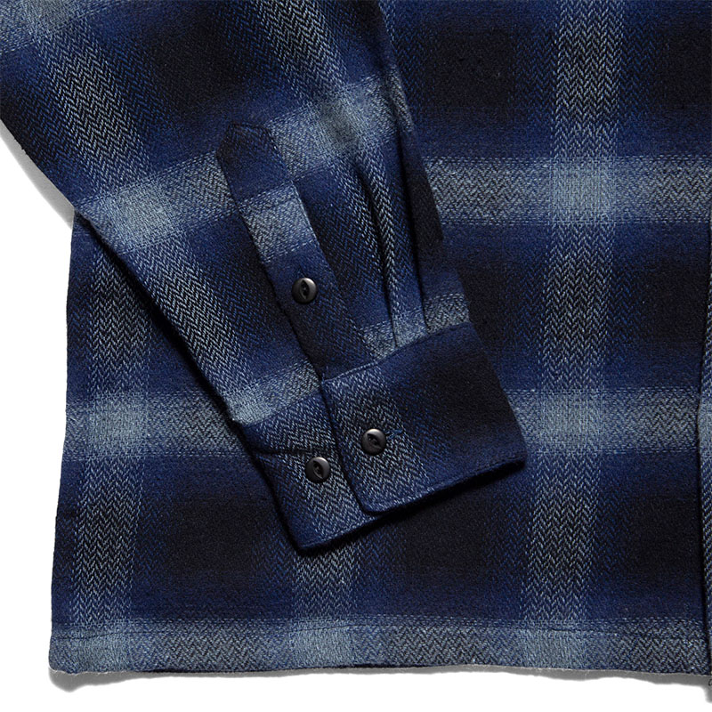 HAIGHT(ヘイト)/ OMBRE CHECK FLANNEL SHIRT -2COLOR-