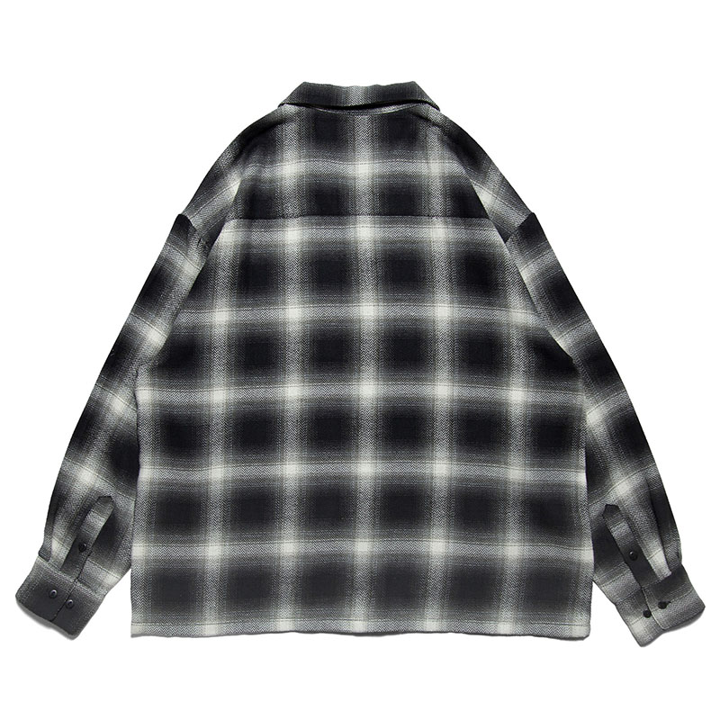 HAIGHT(ヘイト)/ OMBRE CHECK FLANNEL SHIRT -2COLOR-