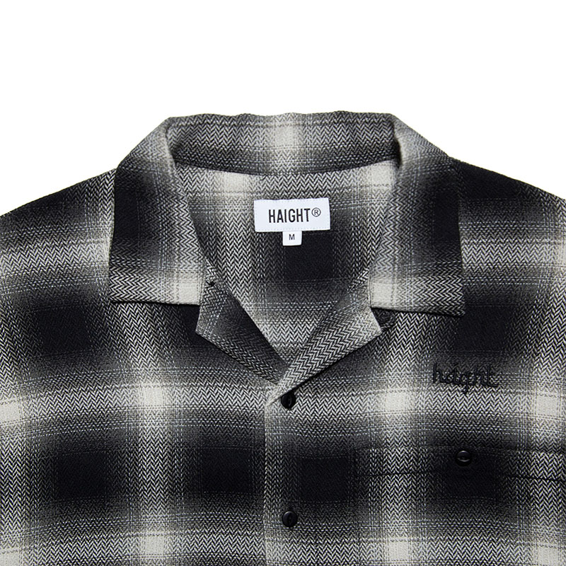 HAIGHT(ヘイト)/ OMBRE CHECK FLANNEL SHIRT -2COLOR-