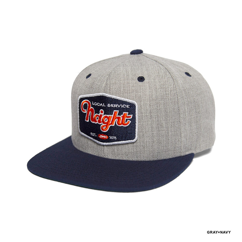 HAIGHT(ヘイト)/ PATCH 2TONE CAP -2COLOR-