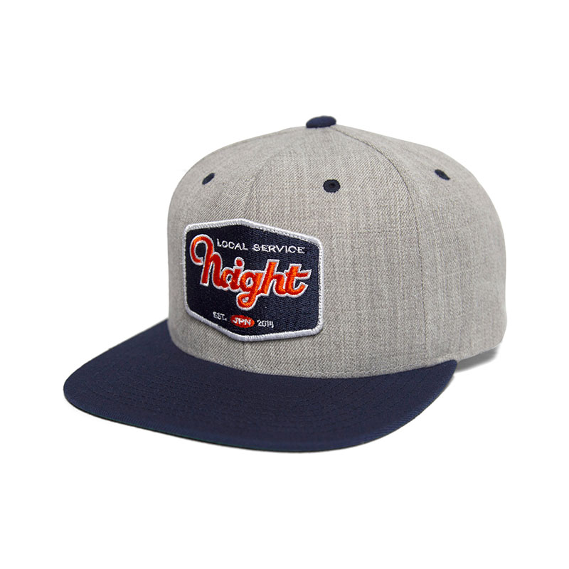 HAIGHT(ヘイト)/ PATCH 2TONE CAP -2COLOR-(GREY×NAVY)