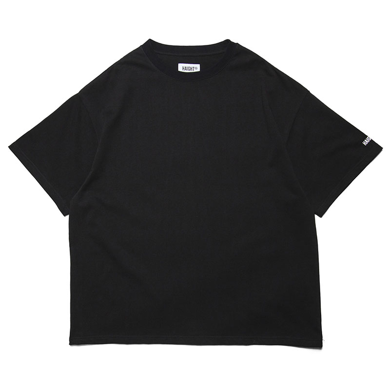 HAIGHT(ヘイト)/ PLAIN Tee -2COLOR-(BLACK)