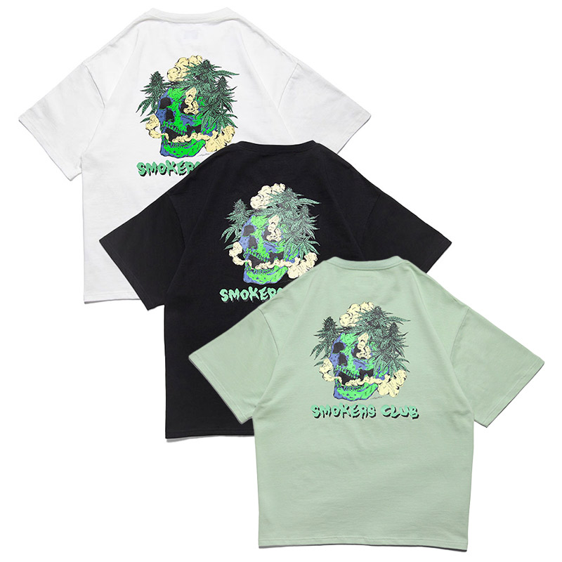 HAIGHT(ヘイト)/ 【HIROTTON】SMOKERS CLUB Tee -2COLOR-