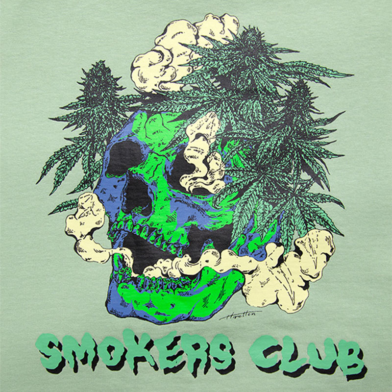 HAIGHT(ヘイト)/ 【HIROTTON】SMOKERS CLUB Tee -2COLOR-