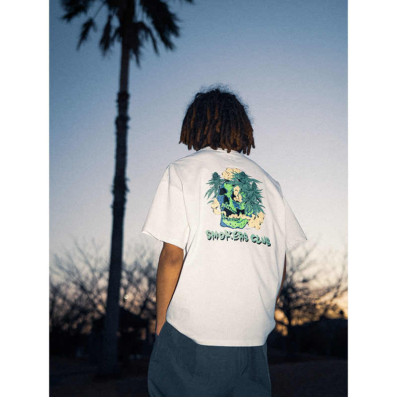 HAIGHT(ヘイト)/ 【HIROTTON】SMOKERS CLUB Tee -2COLOR-