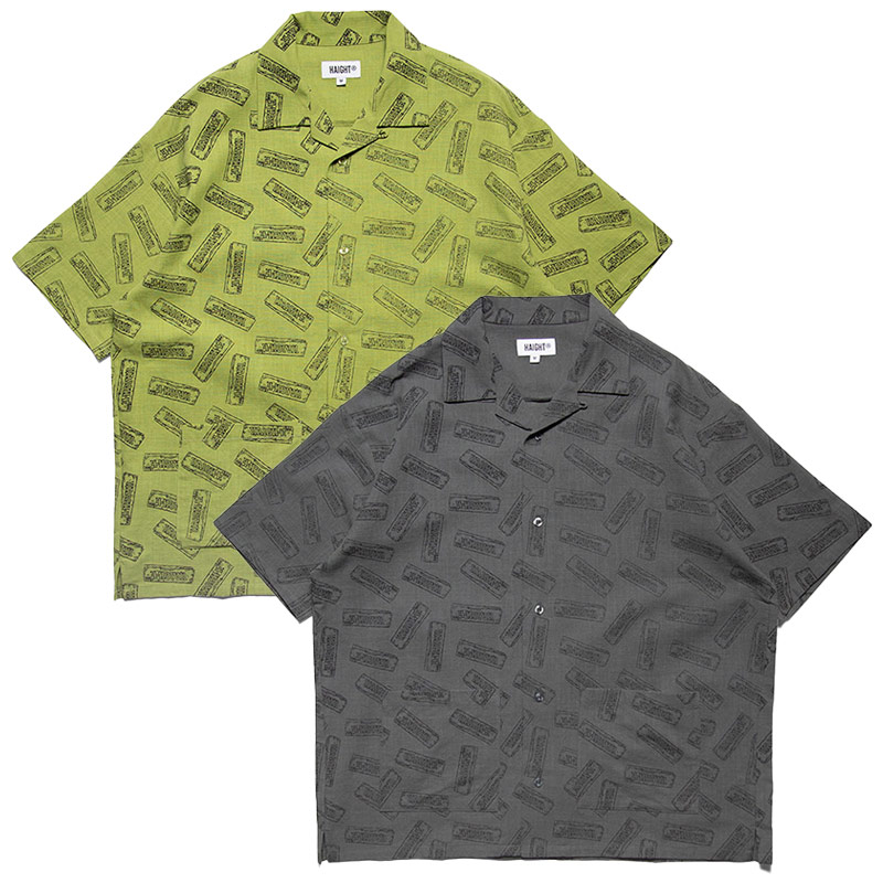 HAIGHT(ヘイト)/ 【HIROTTON】ROLLING PAPER SHIRT -2COLOR-
