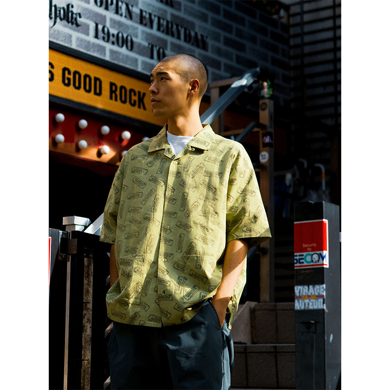 HAIGHT(ヘイト)/ 【HIROTTON】ROLLING PAPER SHIRT -2COLOR-