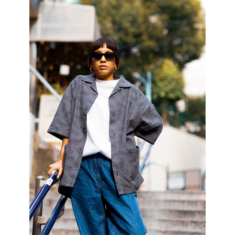 HAIGHT(ヘイト)/ 【HIROTTON】ROLLING PAPER SHIRT -2COLOR-