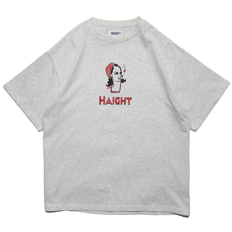 HAIGHT(ヘイト)/ ZZ GIRL Tee -2COLOR-(ASH)