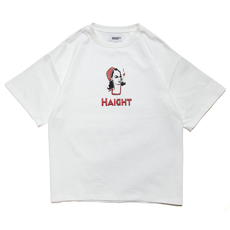 HAIGHT(ヘイト)/ ZZ GIRL Tee -2COLOR-(WHITE)