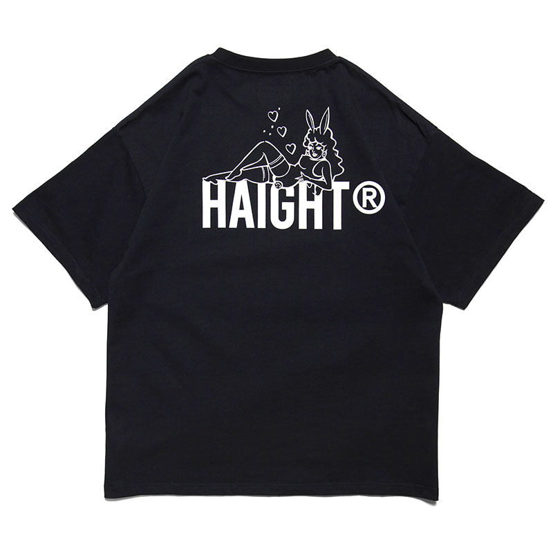 HAIGHT(ヘイト)/ PIN-UP GIRL Tee -3COLOR-(BLACK)