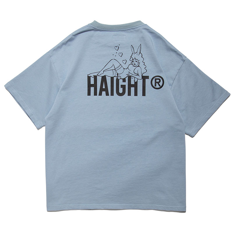 HAIGHT(ヘイト)/ PIN-UP GIRL Tee -3COLOR-(LIGHT BLUE)