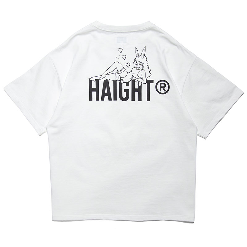 HAIGHT(ヘイト)/ PIN-UP GIRL Tee -3COLOR-(WHITE)