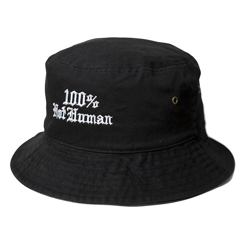 HAIGHT(ヘイト)/ 100% NOT HUMAN BUCKET HAT -2COLOR-(BLACK)