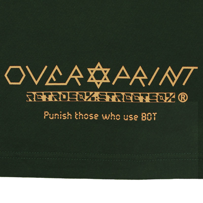 OVER PRINT(オーバープリント)/ FUCK BOT TEE -2COLOR-
