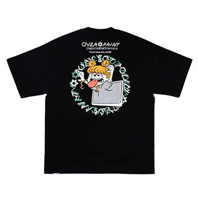 OVER PRINT(オーバープリント)/ FUCK BOT TEE -2COLOR-