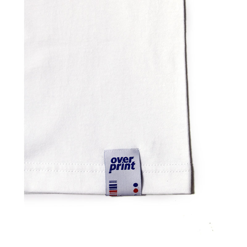 OVER PRINT(オーバープリント)/ PRIZON TEE -WHITE-