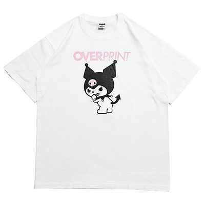 OVER PRINT(オーバープリント)/ KUROMI TEE -2COLOR-