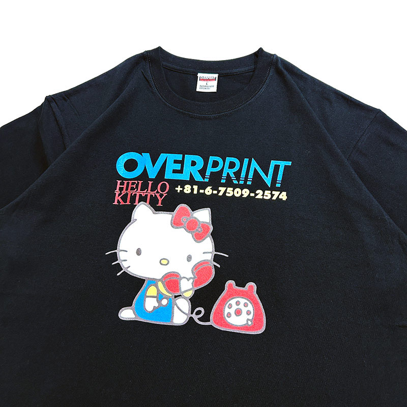 OVER PRINT(オーバープリント)/ TEL TEE -2COLOR-
