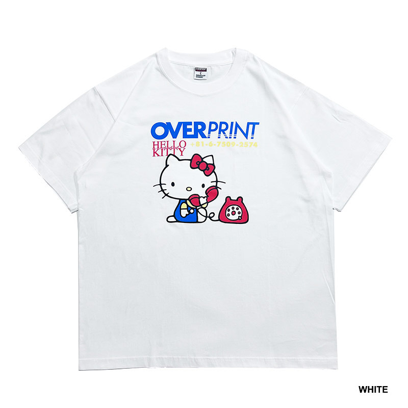 OVER PRINT(オーバープリント)/ TEL TEE -2COLOR-