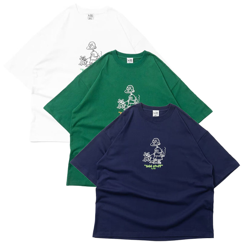 ROUGH SKETCH CLOTHING(ラフスケッチクロージング)/ ODD STUFF S/S TEE -3COLOR-