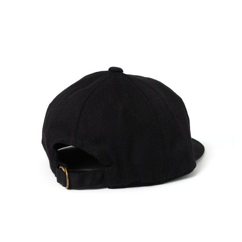ROUGH SKETCH CLOTHING(ラフスケッチクロージング)/ ODD STUFF 6PANEL CAP -BLACK-