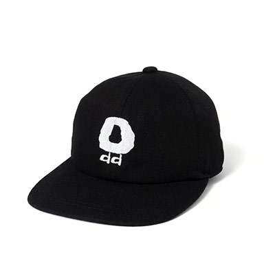 ROUGH SKETCH CLOTHING(ラフスケッチクロージング)/ ODD STUFF 6PANEL CAP -BLACK-