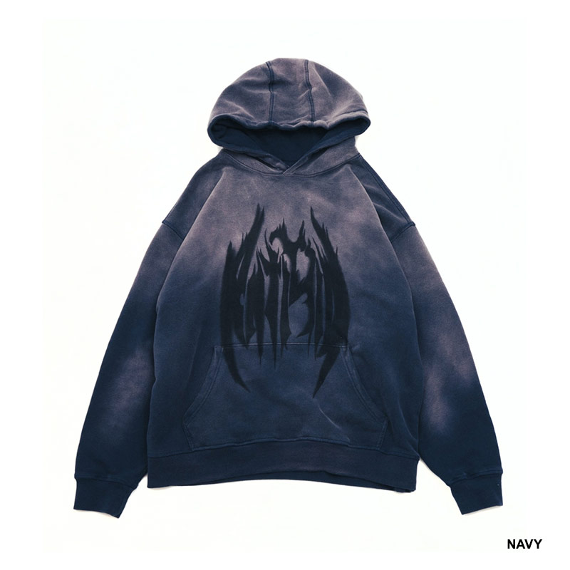 ANTIMID(アンチミッド)/ PIGMENT LOGO HOODIE -2.COLOR-