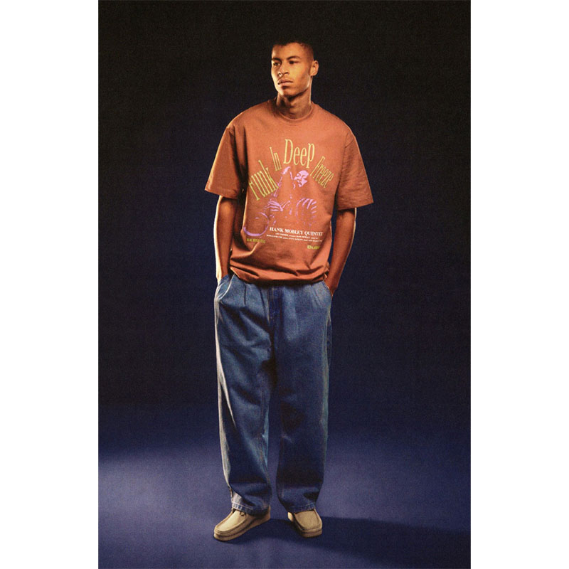Butter Goods(バターグッズ)/ FUNK TEE -CHARCOAL-