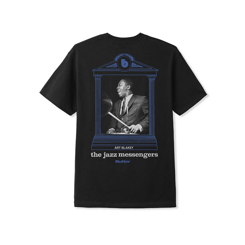 Butter Goods(バターグッズ)/ JAZZ MESSENGERS TEE -2.COLOR-