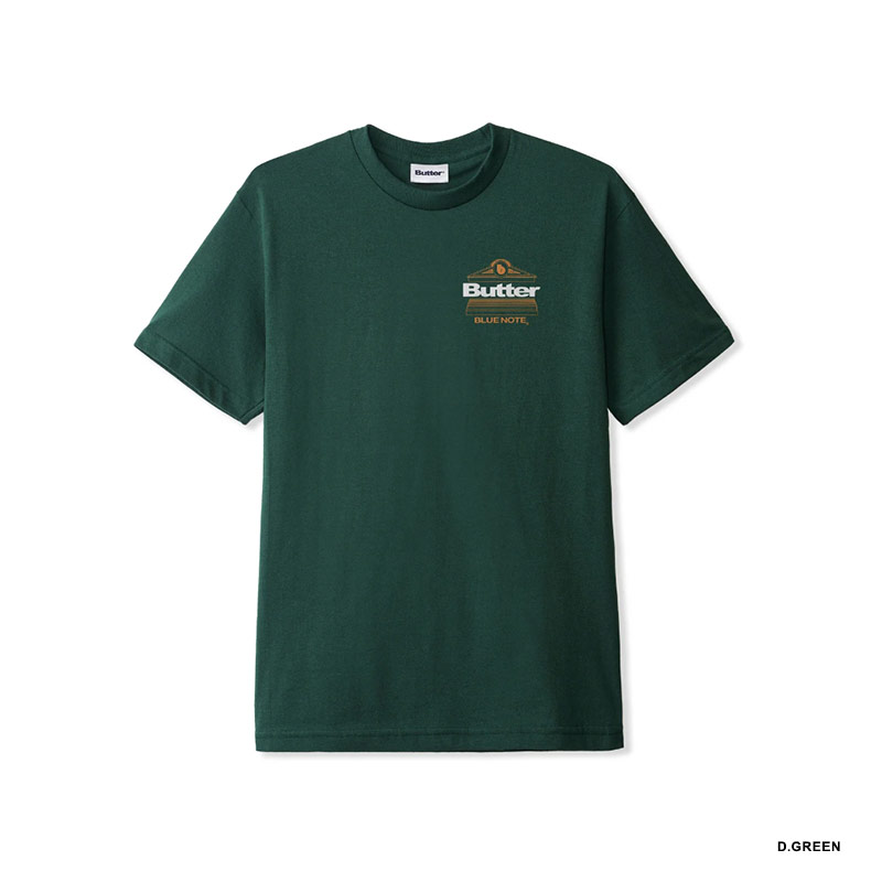 Butter Goods(バターグッズ)/ JAZZ MESSENGERS TEE -2.COLOR-